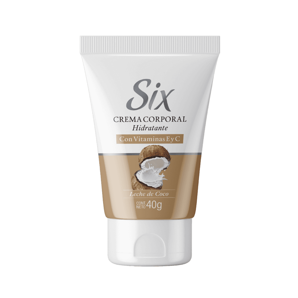Crema Corporal Six Coco Mini Talla 40g